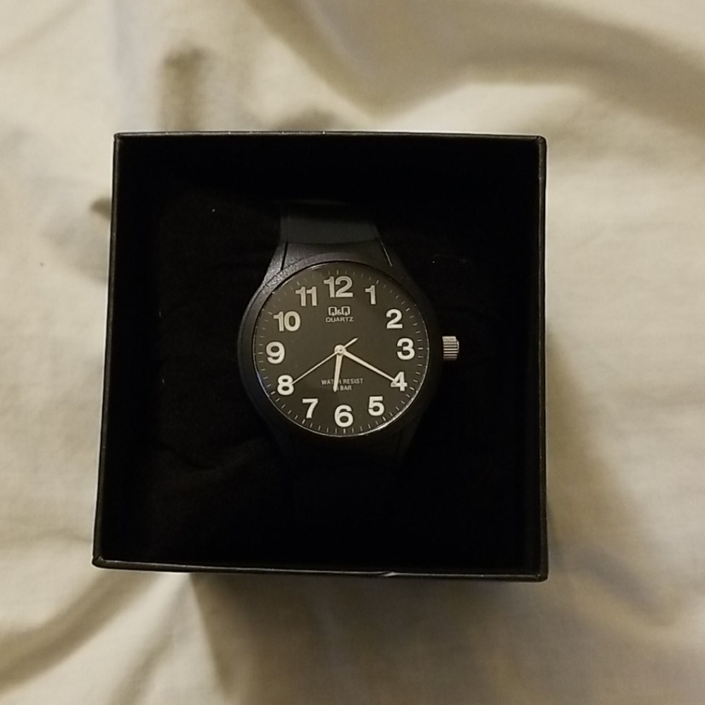 New! Men's Luxury Watch Black